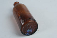 Load image into Gallery viewer, Antique Dioxogen Amber Glass Medicine Bottle Oakland Chemical Company 7 Inch
