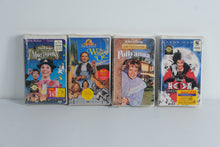 Load image into Gallery viewer, Factory-Sealed VHS Classics Lot – Mary Poppins, The Wizard of Oz, Pollyanna, 101 Dalmatians (Live Action)
