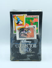 Load image into Gallery viewer, Disney Collector Cards Factory Sealed Box by Impel – 15 Cards Per Pack (Unopened)
