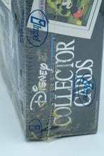 Load image into Gallery viewer, Disney Collector Cards Factory Sealed Box by Impel – 15 Cards Per Pack (Unopened)
