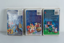 Load image into Gallery viewer, Factory-Sealed Disney Princess VHS Trio – Sleeping Beauty, Pocahontas, Cinderella – Masterpiece Collection
