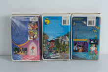 Load image into Gallery viewer, Disney VHS Trio – Beauty and the Beast, Toy Story, &amp; The Little Mermaid (Still Sealed!) – Classic Clamshell Editions – Perfect for Display &amp; Retro Decor
