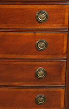 Load image into Gallery viewer, Ashford Mahogany Bow Front Dresser with Tilting Mirror - Dixie Furniture
