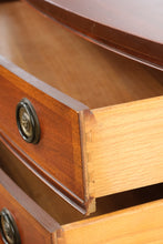 Load image into Gallery viewer, Ashford Mahogany Bow Front Dresser with Tilting Mirror - Dixie Furniture
