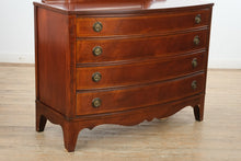 Load image into Gallery viewer, Ashford Mahogany Bow Front Dresser with Tilting Mirror - Dixie Furniture
