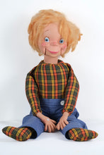 Load image into Gallery viewer, OTIS O&#39;BRIEN - 30&quot; Ventriloquist Dummy Doll 1970s by Uneeda
