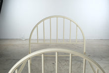 Load image into Gallery viewer, Vintage Cream Metal Arched Full Size Bed

