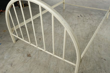 Load image into Gallery viewer, Vintage Cream Metal Arched Full Size Bed
