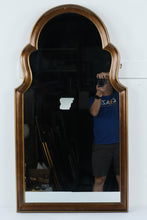 Load image into Gallery viewer, Moroccan Style Arched Wall Mirror Gold Tortoiseshell Frame 24x44
