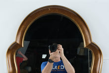 Load image into Gallery viewer, Moroccan Style Arched Wall Mirror Gold Tortoiseshell Frame 24x44
