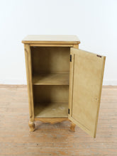 Load image into Gallery viewer, Hand Painted Floral Accent Cabinet Vintage Style Wood Storage Cabinet 20 Inch
