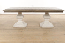 Load image into Gallery viewer, Double Pedestal Farmhouse Dining Set - Riverside
