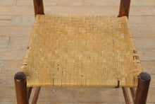 Load image into Gallery viewer, Farmhouse Wooden Chair with Woven Seat
