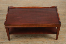 Load image into Gallery viewer, Double Tiered Tray Top Coffee Table
