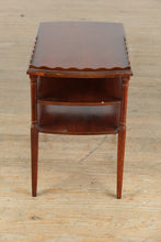 Load image into Gallery viewer, Blaire Forest Double-Tiered Wooden Side Table
