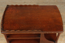 Load image into Gallery viewer, Blaire Forest Double-Tiered Wooden Side Table

