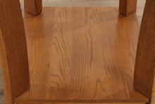 Load image into Gallery viewer, Double Tiered Oak Side Table
