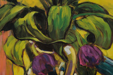 Load image into Gallery viewer, Vintage Baldwin Art Group Floral Still Life Framed Print 1980s Tulip Vase Wall Art 37x47
