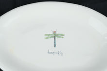 Load image into Gallery viewer, Rae Dunn Dragonfly Oval Trinket Dish Artisan Collection by Magenta
