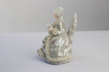 Load image into Gallery viewer, Dresden Sandizell Porcelain Lady with Instrument
