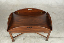 Load image into Gallery viewer, Drexel Heritage Signers Collection Mahogany Butler's Tray Coffee Table
