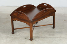 Load image into Gallery viewer, Drexel Heritage Signers Collection Mahogany Butler's Tray Coffee Table
