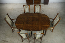 Load image into Gallery viewer, Drexel Heritage Et Cetera Dining Table and 6 Chairs with 2 Leaves
