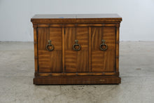Load image into Gallery viewer, Drexel Heritage Flip-Top Rolling Server Bar Cabinet
