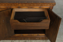 Load image into Gallery viewer, Drexel Heritage Flip-Top Rolling Server Bar Cabinet
