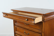 Load image into Gallery viewer, Drexel Solid Oak Chest of Drawers
