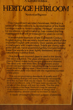 Load image into Gallery viewer, Heritage Heirloom Cherry China Cabinet with Pull-Out Secretary - Numbered Piece
