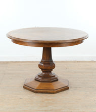 Load image into Gallery viewer, Drexel Esperanto Collection Round Oak Pedestal Dining Table
