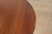 Load image into Gallery viewer, Antique Rotating Top Drop Leaf Coffee Table with Casters
