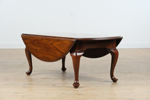 Load image into Gallery viewer, Henkel Harris Solid Mahogany Drop-Leaf Coffee Table
