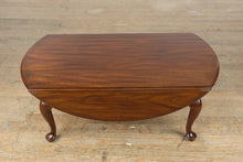 Load image into Gallery viewer, Henkel Harris Solid Mahogany Drop-Leaf Coffee Table
