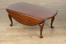 Load image into Gallery viewer, Henkel Harris Solid Mahogany Drop-Leaf Coffee Table
