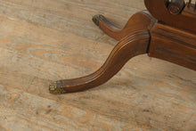 Load image into Gallery viewer, Drop-Leaf Console Table with Lyre Pedestal Base
