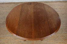 Load image into Gallery viewer, Vintage Cherry Drop Leaf Accent Table
