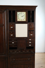 Load image into Gallery viewer, Bassett Furniture Fold Down Desk Cabinet with Hidden Storage 61 Inch
