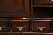 Load image into Gallery viewer, Bassett Furniture Fold Down Desk Cabinet with Hidden Storage 61 Inch
