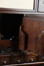 Load image into Gallery viewer, Bassett Furniture Fold Down Desk Cabinet with Hidden Storage 61 Inch
