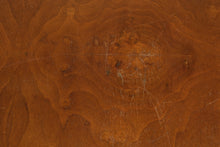 Load image into Gallery viewer, Vintage Drop Leaf Writing Desk with Two Drawers and Turned Stretcher Base

