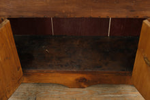 Load image into Gallery viewer, Antique Rustic Wood Dry Sink with Double Doors
