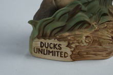 Load image into Gallery viewer, Vintage Jim Beam Ducks Unlimited Flying Duck Whiskey Decanter Redhead Duck
