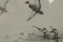 Load image into Gallery viewer, Ducks on the Wing Pencil Sketch - James Wharton
