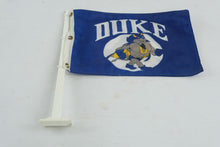 Load image into Gallery viewer, Duke Blue Devils Car Window Flag Mascot Logo NCAA College Basketball
