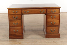 Load image into Gallery viewer, Duke Pickett Mahogany Executive Desk By Maddox
