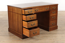 Load image into Gallery viewer, Duke Pickett Mahogany Executive Desk By Maddox
