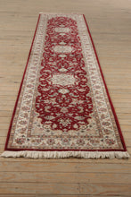 Load image into Gallery viewer, Dungerli Floral Wool Runner - 12 Feet Long
