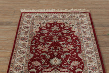 Load image into Gallery viewer, Dungerli Floral Wool Runner - 12 Feet Long
